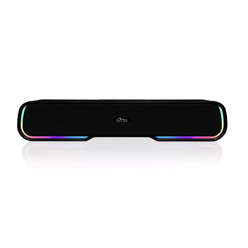 Altavoz MEDIA‑TECH Phantom MT3180 barra de sonido 450W RMS, 80W con batería, Bluetooth, con cable e inalámbrico, negro