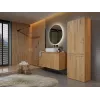 Mueble de baño Topeshop NEL 1K DD ART KPL roble
