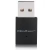Adaptador USB Wi-Fi mini inalámbrico compacto QOLTEC 57007 – Single-Band 2,4 GHz, hasta 150 Mbit/s, antena interna
