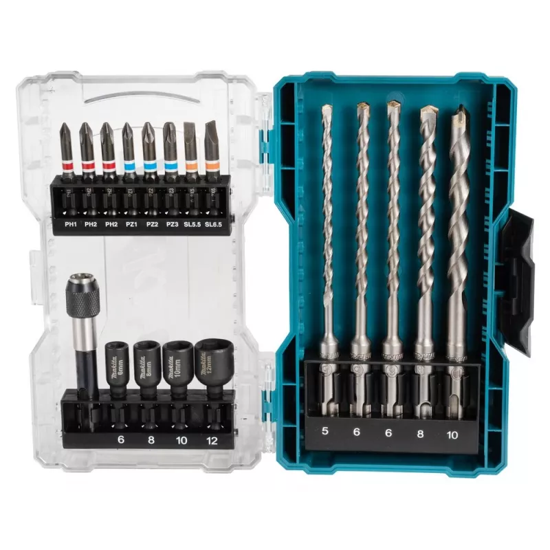 Juego de puntas de destornillador Makita E-07026 18 uds.