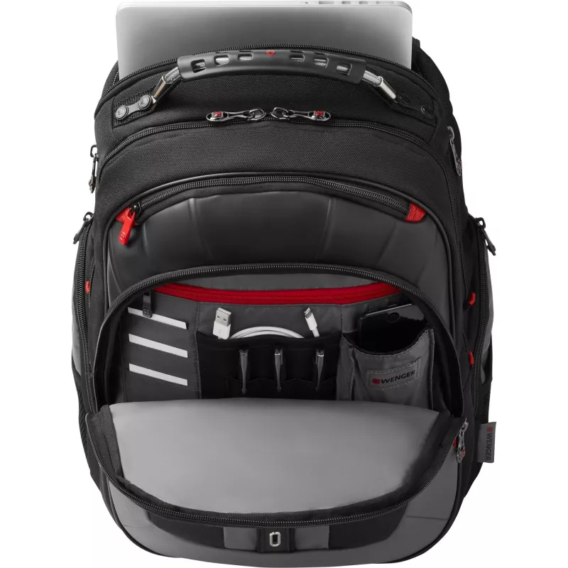 Wenger/SwissGear 600639 Funda para portátil 43,2 cm (17) Mochila Negro, Gris