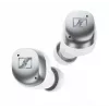 Auriculares deportivos inalámbricos Bluetooth con cancelación de ruido SENNHEISER Momentum MTW4 - blanco y plateado