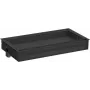 Bachmann VENID - marco para regleta de enchufes - montaje enrasado - negro