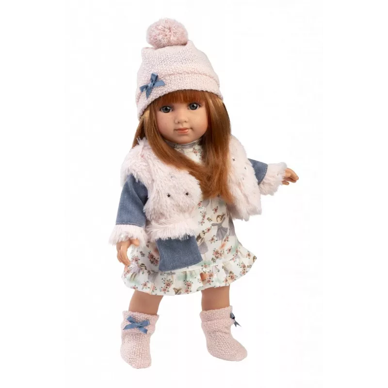 Muñeca Llorens Nicole 35 cm – rasgos realistas, cuerpo blando, muñeca bebé