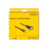 Adaptador DeLOCK USB 2.0 Type-A a serie RS-232 D-Sub 9 pines conector macho 1,5 m