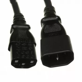 Cable de alimentación Cisco CAB-C13-CBN= negro 0,686 m conector hembra C14 a conector hembra C13