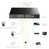 Switch de red Cudy FS1018PS1 18 puertos Fast Ethernet PoE