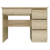 Tablero de mesa de ordenador e-shop MIJAS P SON KPL — aglomerado rectangular recto, color roble