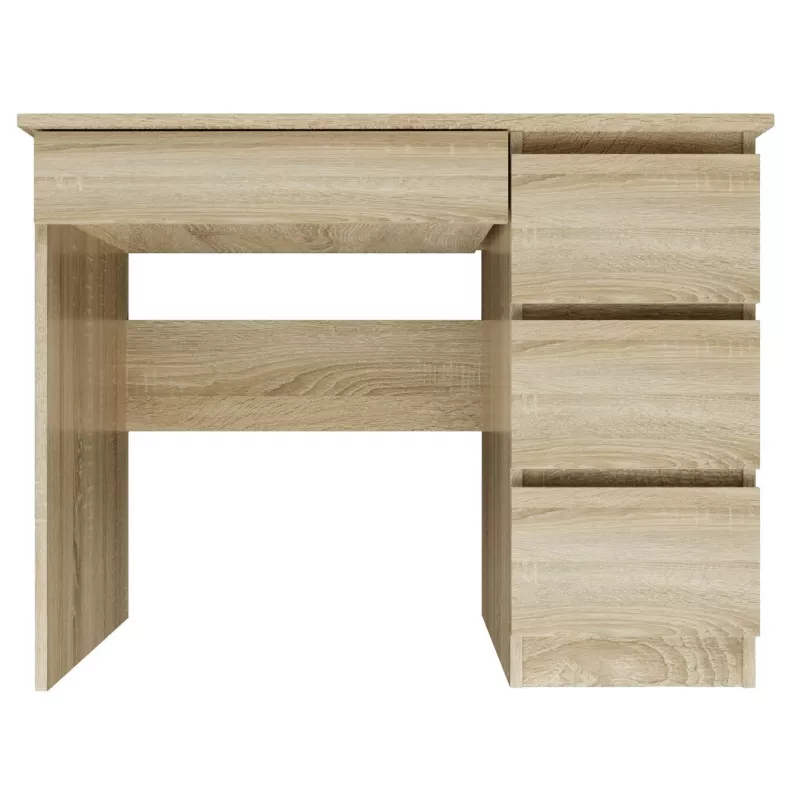 Tablero de mesa de ordenador e-shop MIJAS P SON KPL — aglomerado rectangular recto, color roble