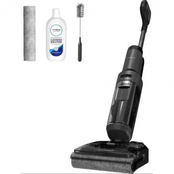 Aspirador escoba a batería Tineco S6 Stretch Extreme limpieza en seco y húmedo sin bolsa 20000 Pa 220 W 78 dB negro gris asa de lazo