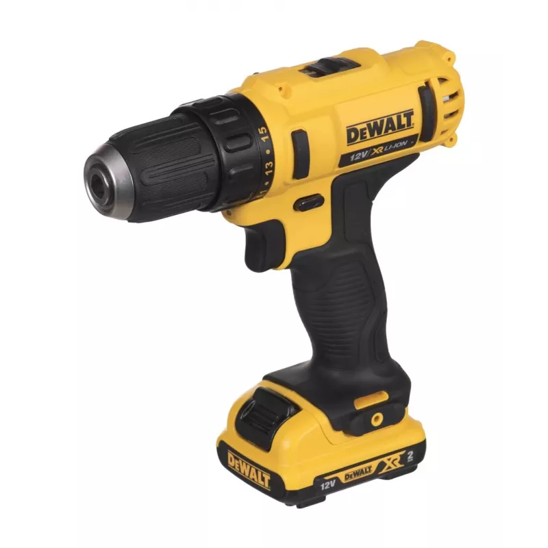 DeWALT DCD atornillador-taladro inalámbrico 10,8V batería Li-Ion, enchufe europeo