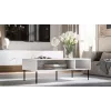Mesa/banco PALAZZO BIS 110x60x40 blanco mate