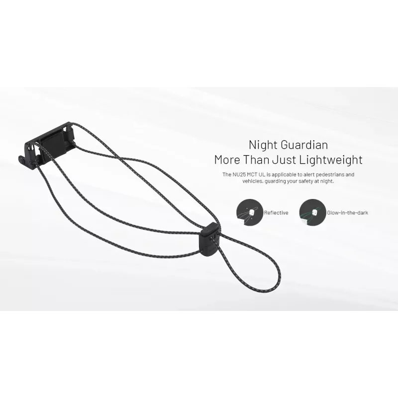 Linterna frontal Nitecore NU25 MCT UL recargable ligera 400 lm temperatura multicolor