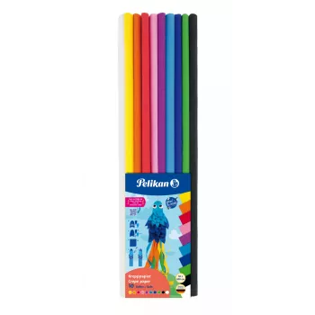 Papel crepé Pelikan 101622 Multicolor 500 mm 10 hojas