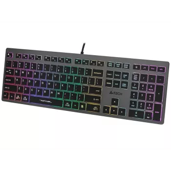 Teclado con cable A4Tech FSTYLER FX60H con retroiluminación neón