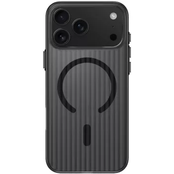 Funda de diseño 4smarts Aero para iPhone 17 Pro Max, negro (541642)