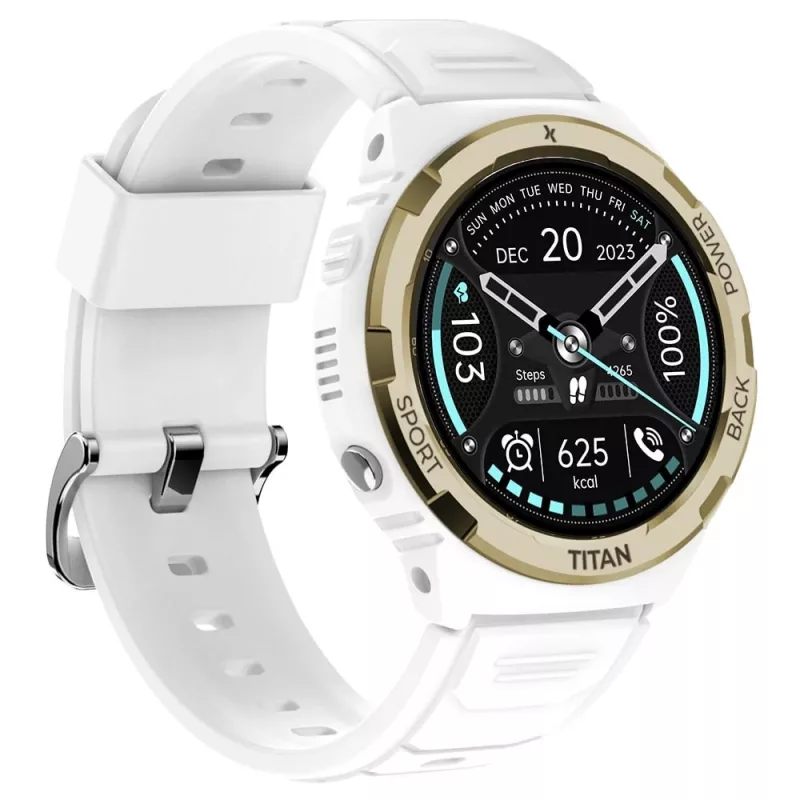 Smartwatch MAXCOM FW100 Titan Valkiria blanco