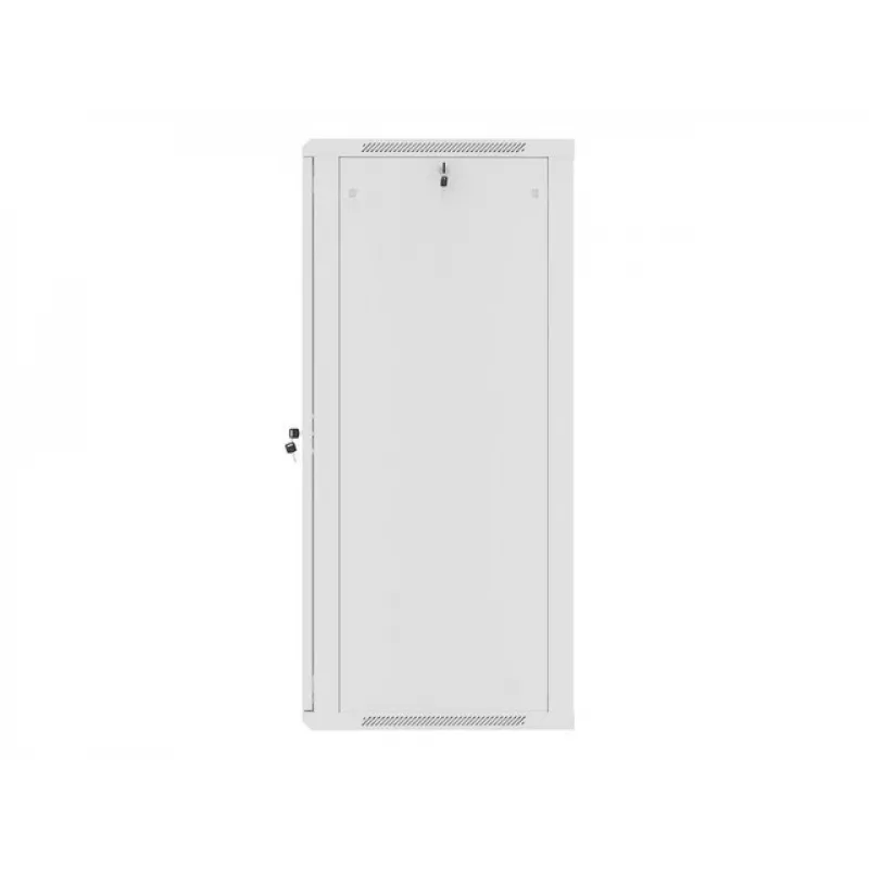 Armario de instalación de pared Lanberg 19'' 27U 600x600 mm gris (puerta de cristal)