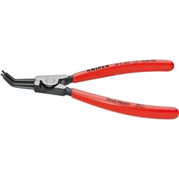 Alicates para anillos de seguridad Knipex 46 31 A12 aptos para anillos exteriores 10-25 mm forma de punta acodada 45°