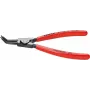 Alicates para anillos de seguridad Knipex 46 31 A12 aptos para anillos exteriores 10-25 mm forma de punta acodada 45°