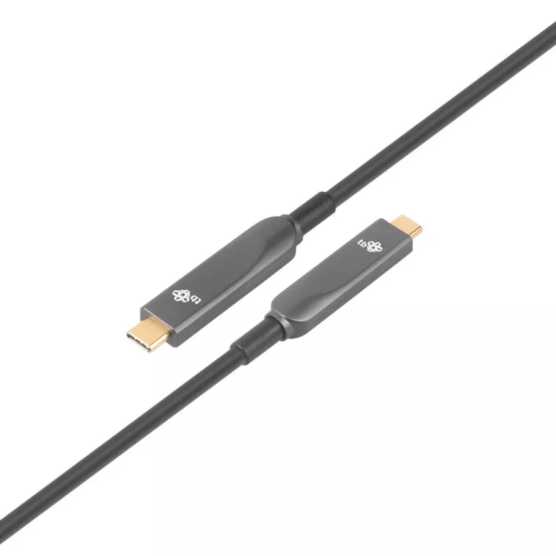 Cable de vídeo híbrido USB-C TB AKTBXIACCOP500B 4K, 5 m de longitud