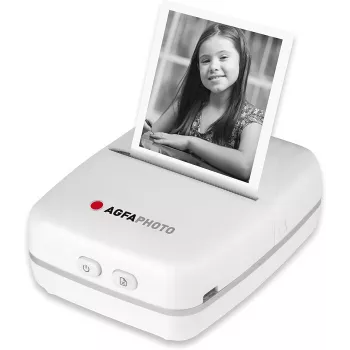 Impresora AgfaPhoto Realpix Pocket P térmica blanca