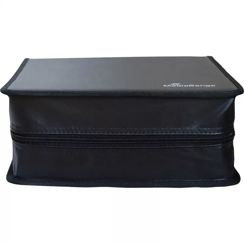 MEDIARANGE Maletín de almacenamiento para CD/DVD – 200 CD/DVD