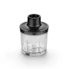 Caso | Set de batidora de brazo inalámbrica 4 en 1 | Click & Mash | Batidora de brazo | 180 W | Velocidad variable | Acero inoxidable/negro