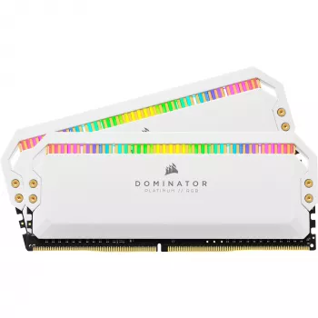 DIMM 32 GB DDR5-5200 2x 16 GB dual kit blanco Dominator Platinum RGB INTEL XMP