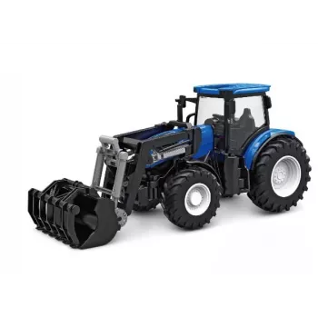 Amewi tractor de juguete con cargador frontal motor eléctrico 1:24