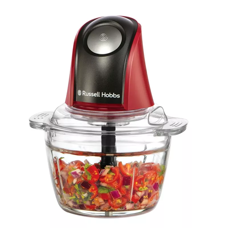 Russell Hobbs 27130-56 picadora eléctrica 0,5 L 200 W negro, rojo, transparente
