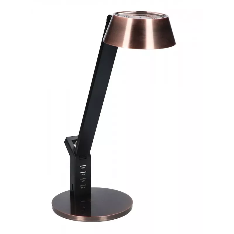 Lámpara de escritorio LED MAXCOM ML 4400 — 4400 lúmenes, acabado cobre