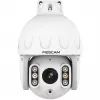 Foscam SD8EP Cámara de vigilancia PoE blanca 8MP (3840x2160), Power over Ethernet, función de giro e inclinación, zoom óptico 4x