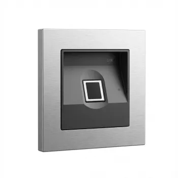 GIRA 5551920 Gira Keyless In módulo de huella dactilar System 106 acero inoxidable