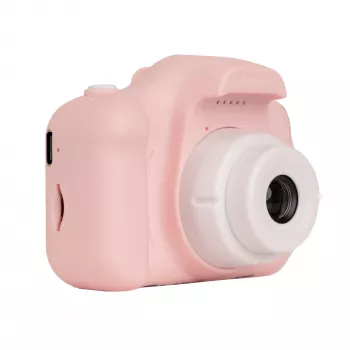 Cámara digital infantil DENVER KCA-1340RO — compacta 85 g, rosa