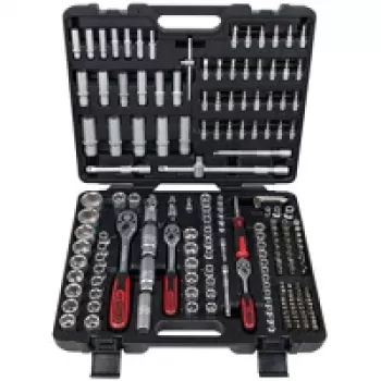 Juego de vasos KS Tools 1/4 + 3/8 + 1/2 195 piezas 917.0795