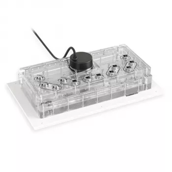 Distroplate Alphacool Apex Dark Base Pro 901 RGB Support — placa de distribución para refrigeración líquida de PC, modelo 14658