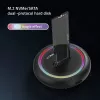 Base de acoplamiento para SSD M.2 QOLTEC 52275 para unidades SATA y NVMe, conexión USB