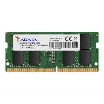 ADATA | Premier DDR4 RAM | 8 GB | SO-DIMM | 2666 MHz | portátil | Registered No | ECC No