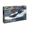 Maqueta de barco de plástico REVELL U.S.S. Nautilus escala 1:305, kit 05184