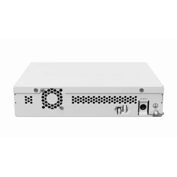 Switch de red gestionado L3 MikroTik CRS310-1G-5S-4S+IN — 1U, 1x Gigabit, 5x SFP, 4x SFP+, 10G, DC/PoE 18–57V, 20W máx.
