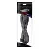 Cable CableMod C-Series Pro ModMesh Sleeved 12VHPWR PCI-e para Corsair (Carbon, 16-Pin a Triple 8-Pin, 600mm)