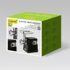 Picadora de carne eléctrica Maestro MR-854, 1500 W, 2 velocidades, 3 discos perforados, accesorio para embutidos, negra