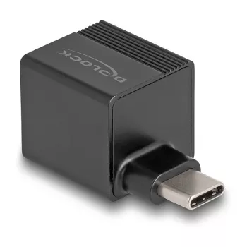 Adaptador DeLOCK USB Type-C a Gigabit LAN mini negro