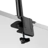 Maclean MC-929 placa de refuerzo de sobremesa para soportes de monitor de escritorio, negro
