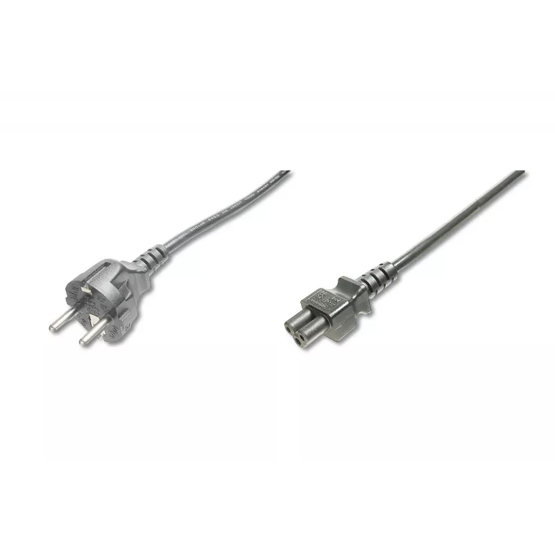 Cable de alimentación Assmann Schuko - C5 M/H 1,2 m H05VV-F3G 0,75 mm² azul (AK-440115-012-S)