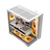 Caja de PC Darkflash C280 (blanca) con 7 ventiladores de refrigeración