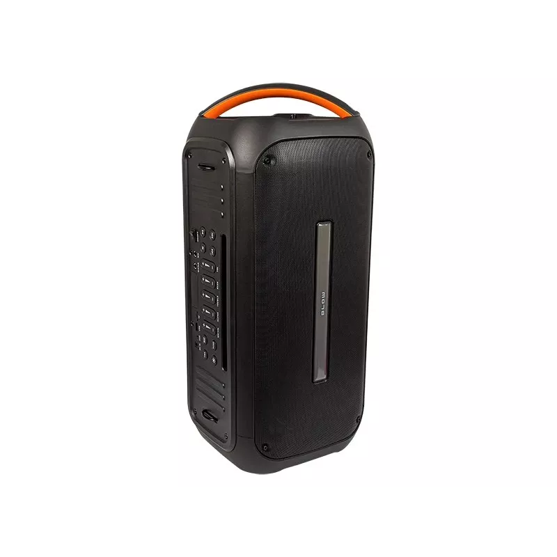 BLOW DJBOX 30-392# altavoz Bluetooth 250 W con mando a distancia y micrófono, USB, microSD, AUX, TWS, batería integrada, negro