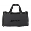 Masajeador de piernas para drenaje linfático ActiveJet ACM-PLUS-A1 L, batería 25 W, batería integrada, 380×1020×60 mm, negro
