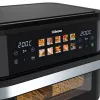 Freidora de aire Tristar FR-9078 doble 10 L, 2800 W, control táctil, LCD, negra/acero inoxidable